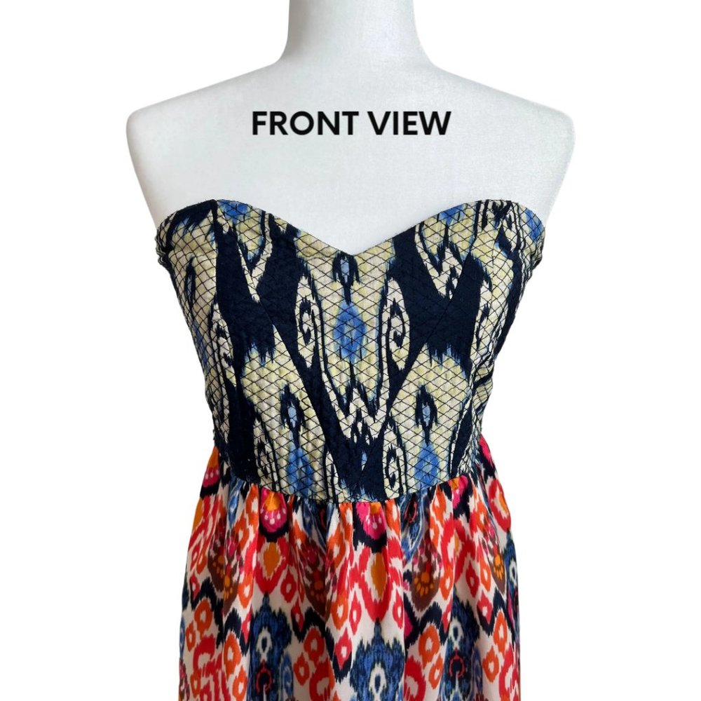 THML Boho Strapless Maxi Dress - Medium / Large - Picture 2 of 7